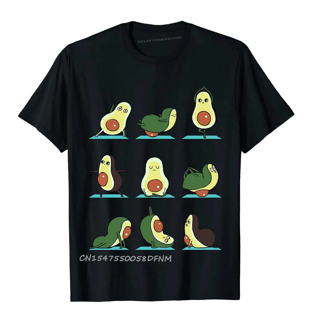 

Авокадо Йога Смешные Neasad Novem хлопковые топы футболки для мужчин модные Топы И Футболки для фитнеса