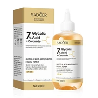 SADOER Glycolic Acid Toner Face Serum Facial Skincare Moisturizing Facial Toner Firming Nourishing Face Essence Skin Care