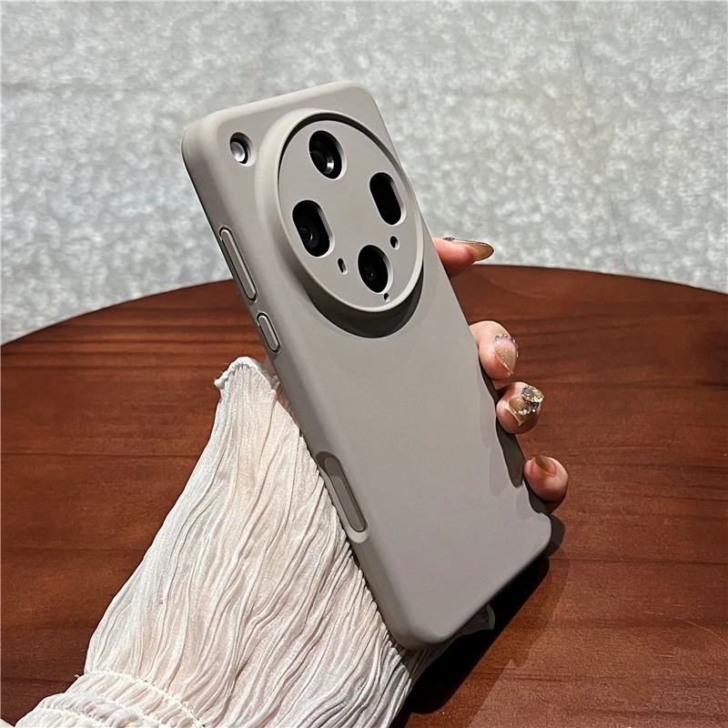 Shockproof Soft Liquid Silicone Case with Slim Fleece and Precise Camera Protection
