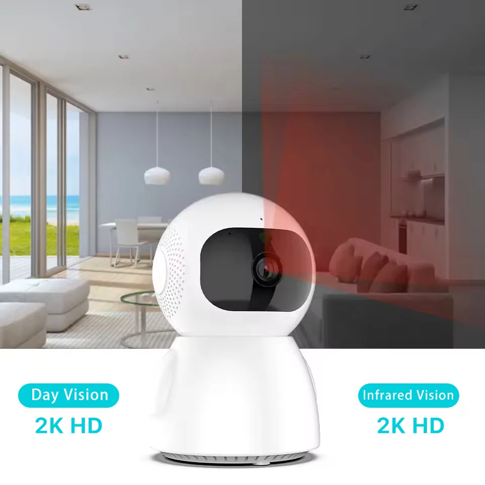 WONSDAR Indoor WiFi IP Camera Real Time Motion Detection Alarm Home Security Surveillance Two Way Audio Night Vision Cam iCsee 2