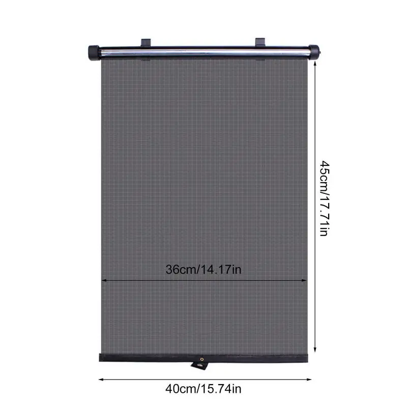 자동차 차양 롤러 블라인드, 자동차 차양 스크린 메쉬 차양, 실용적인 자동차 액세서리, 설치 용이, 열 차단