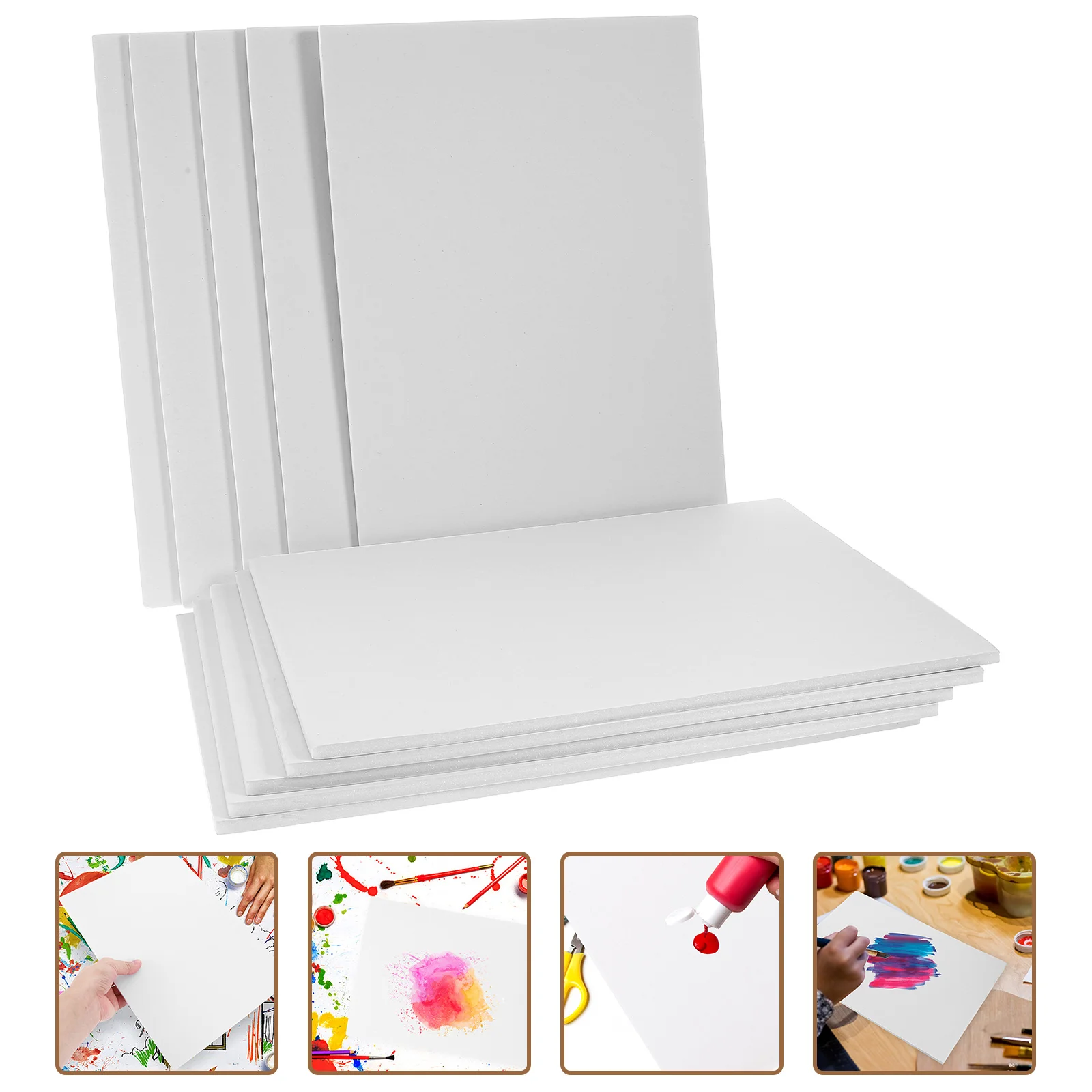 블랭크 폼 보드 프로젝트, DIY 공예, 수제 보드 모델 제작, 재료 공예, 10 개
