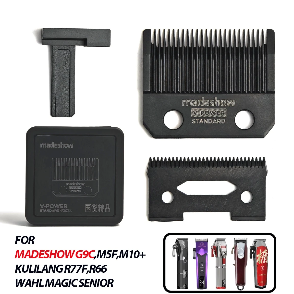Replacement Blade Original Replaceable Blade for Multiple Electric Hair Clippers Such As R77F R66 M5F M9F M10 VGR V003 BL600 NG2048 NG-X1 KULILANG