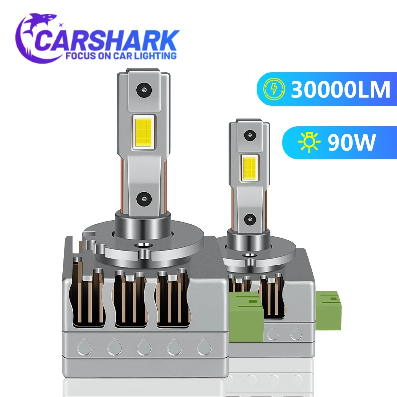 Carshark 4575 CSP D1S D3S Led Headlights Hid Canbus Xenon 1:1 Design D2S D4S D8S Car Lights D1R D2R D3R D4R D8R Auto Bulbs 6000K