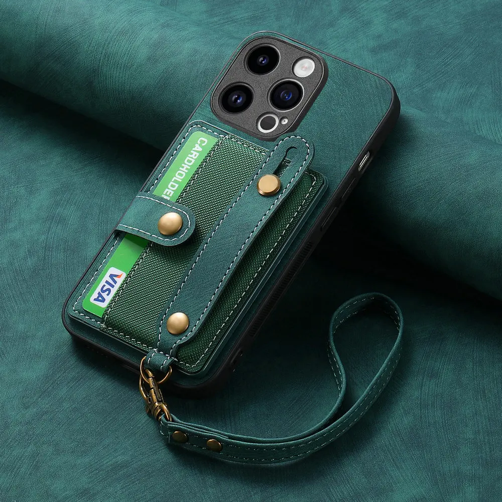 Custodia A Portafoglio Con Protezione Antiurto + Custodia Con - Foto 3