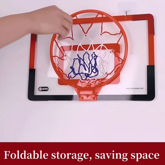 1Set Mini Basketball Hoop for Children Safety Funny Game Toys Kids Home Exercise Basketball Hoop Shooting Ball Sport Game Set 2