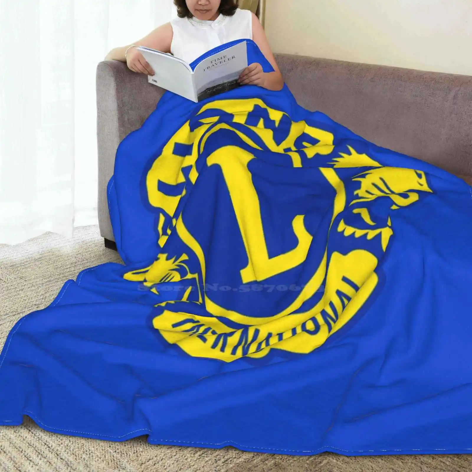 Lions Clubs International Four Seasons Comfortable Warm Soft Throw Blanket Lions Clubs International Lions Club International 6
