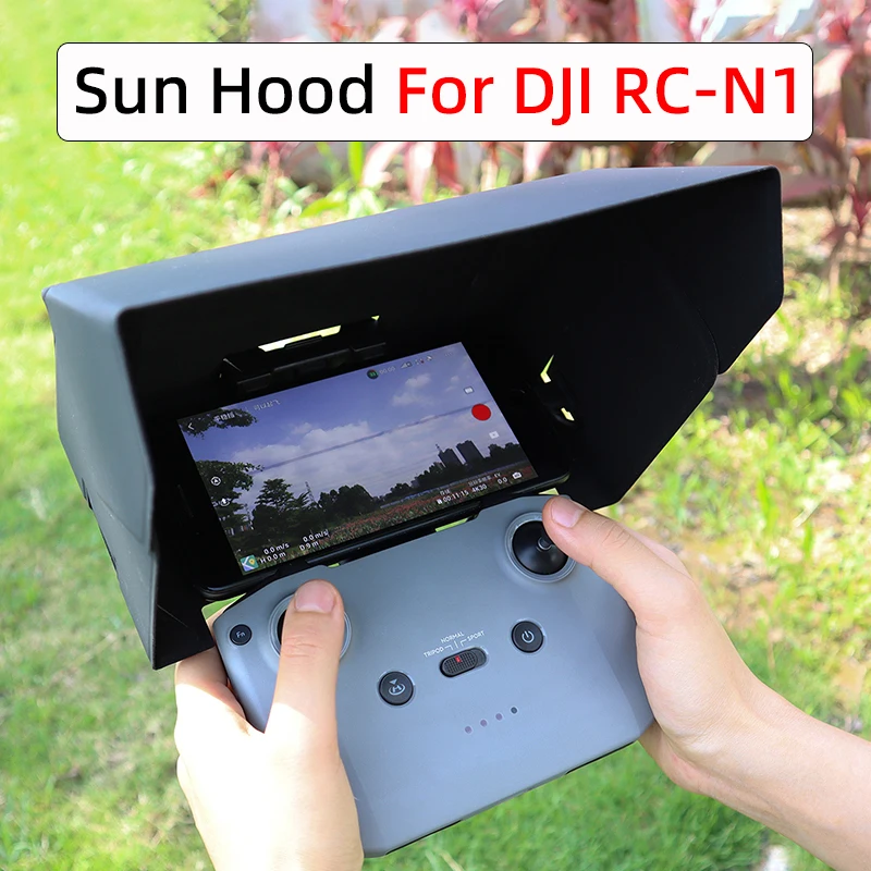 

For DJI Mavic 3/Air 2/2S/Mini 3/3Pro/2 Drone RC-N1 Remote Controller Phone Screen Sun Hood Anti Rreflective Sunshade Accessories