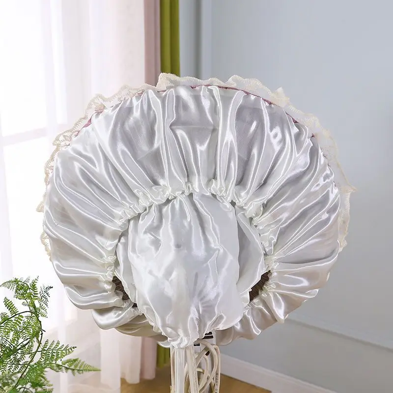Floor Standing Fan Dust Cover Universal Small Fan Home All Inclusive European Style Desktop Mesh Cover Vertical ZE851