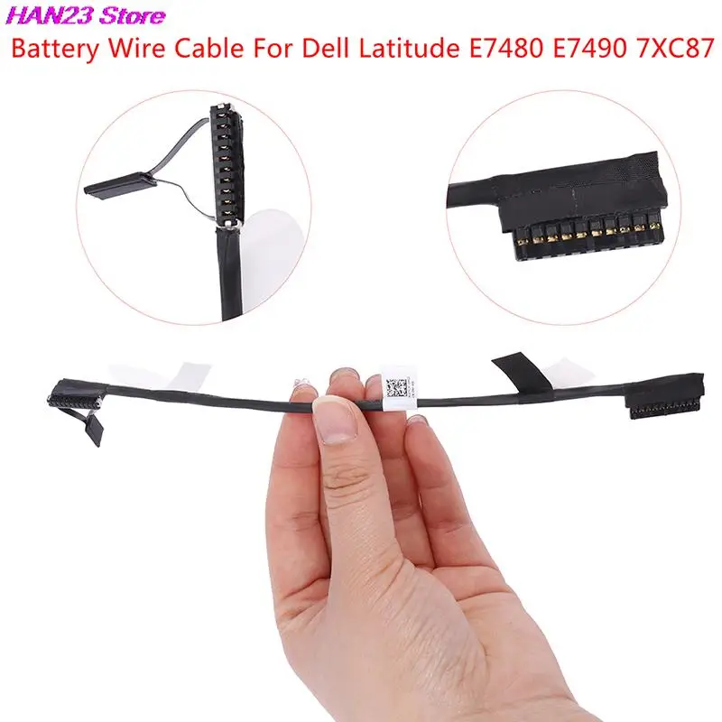Battery Cable Wire 1PC 19cm Original Battery Cable Wire for DELL Latitude 7480 7490 7XC87 DC02002NI00