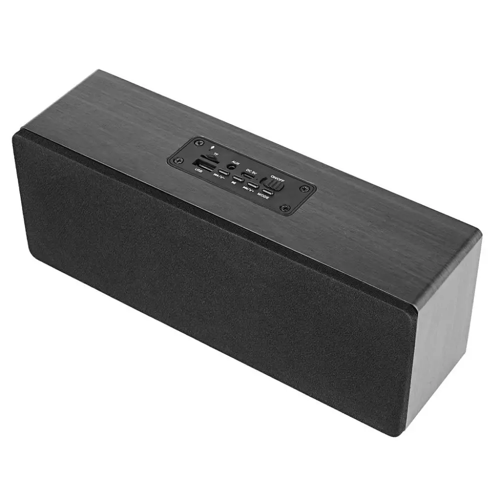 

New S3 vintage wood Bluetooth speaker plug-in radio multi-function wireless portable home desktop speaker