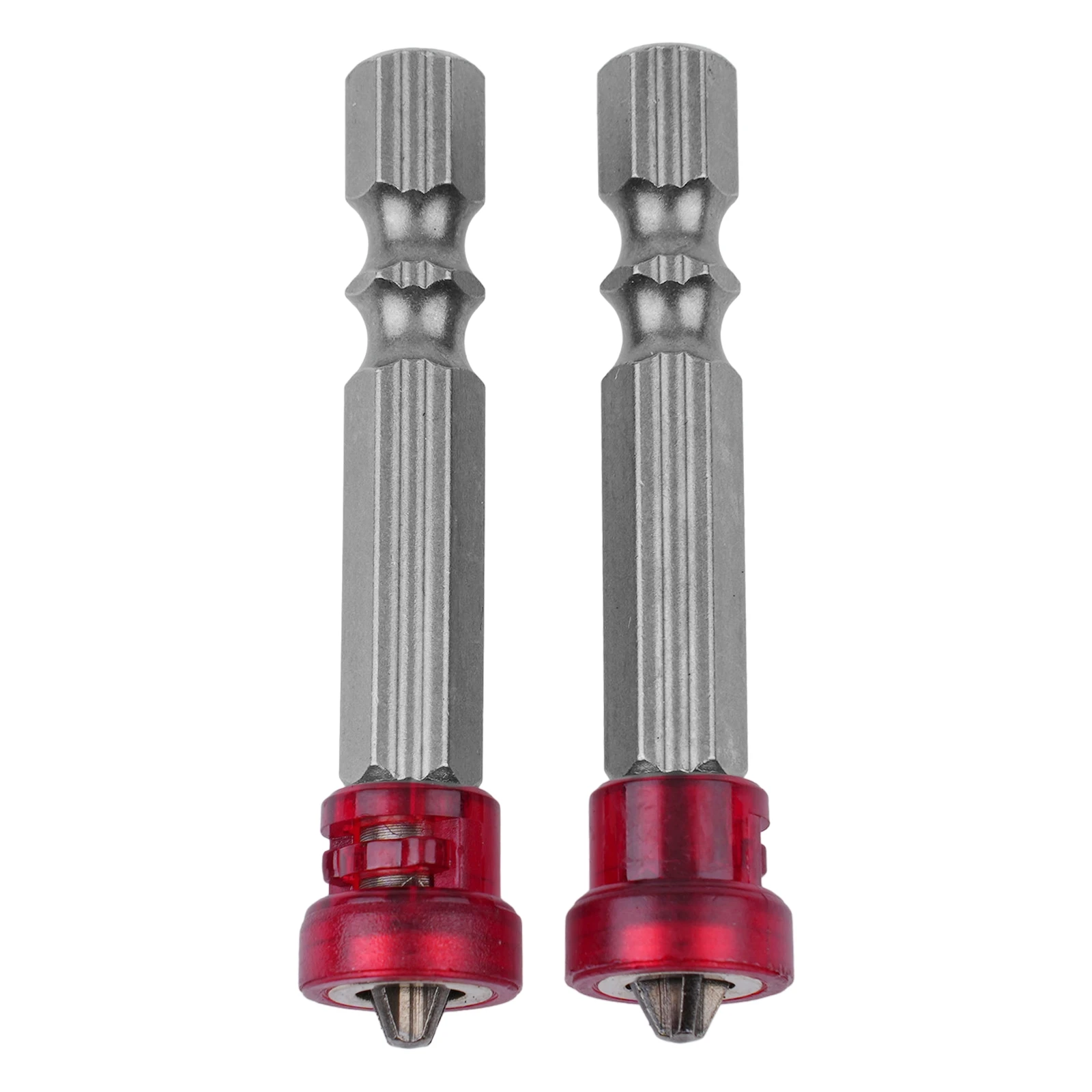 

2pcs Magnetic Screwdriver Bit Cross-head Hex Shank Screwdriver Bit Hand Electric Screw Tools Accessories For House Working