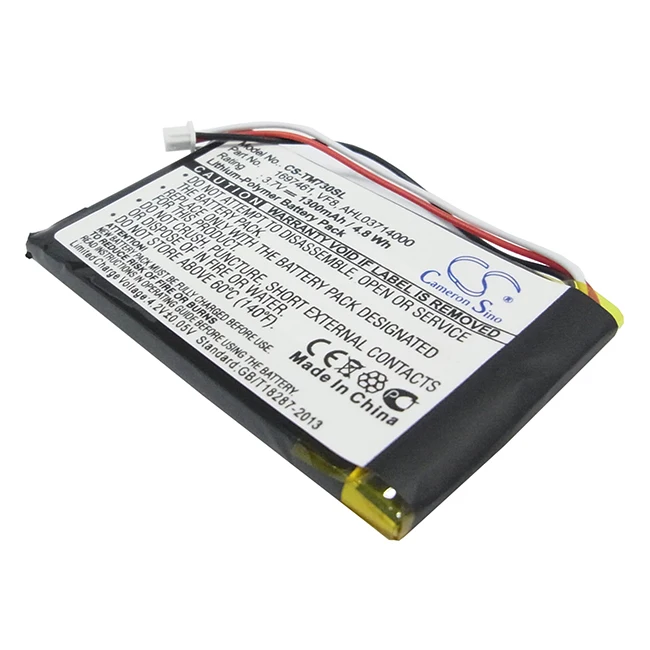 Gps, Navigatore 1300Mah Batteria Per Tomtom 1697461 Ahl03714000 Vf8 Go 530 Live Go 720 730 730T 930 930T Go 630 Go 630T Satnav