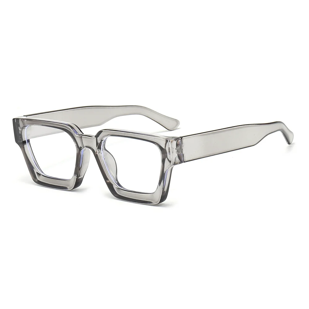 Spectacle Frames Square Shape Blue Light Glasses Computer Goggles Vintage Frame Clear Lens Glasses For Digital Screen