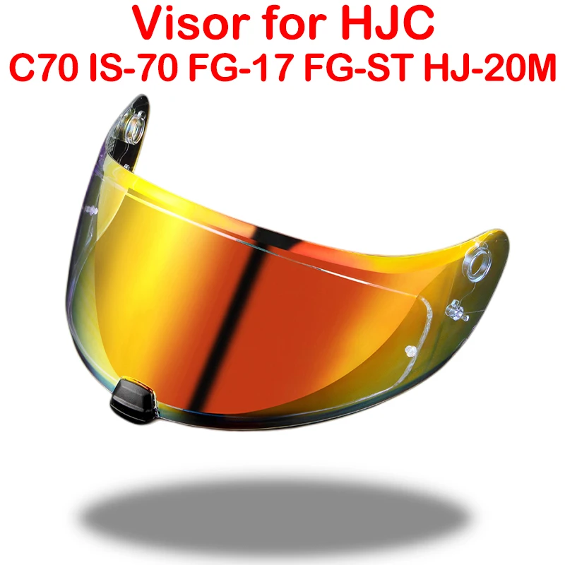 HJ-20M Helmet Visor Suitable for HJC C70 FG-17 IS-17 FG-ST HJ-20ST Motorcycle Helmet Glasses Motorbike Helmet Night Vision Visor helmet visor for hjc hj 33 i90 motorcycle helmet accessories replace extra lens shields uv protection motorbike glasses for hj33