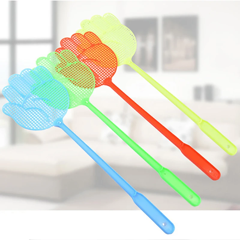 Fly Swatter Extendable Funny Hand Shaped Fly Swatters With Long Handle Manual Swat Flies For Home/Indoor/Outdoor/Office/