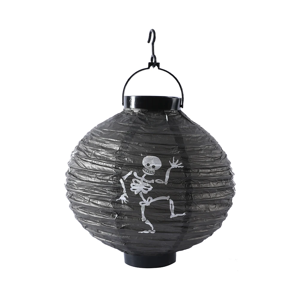 Halloween Hanging Paper Lanterns With Led Lights Bats - Temu