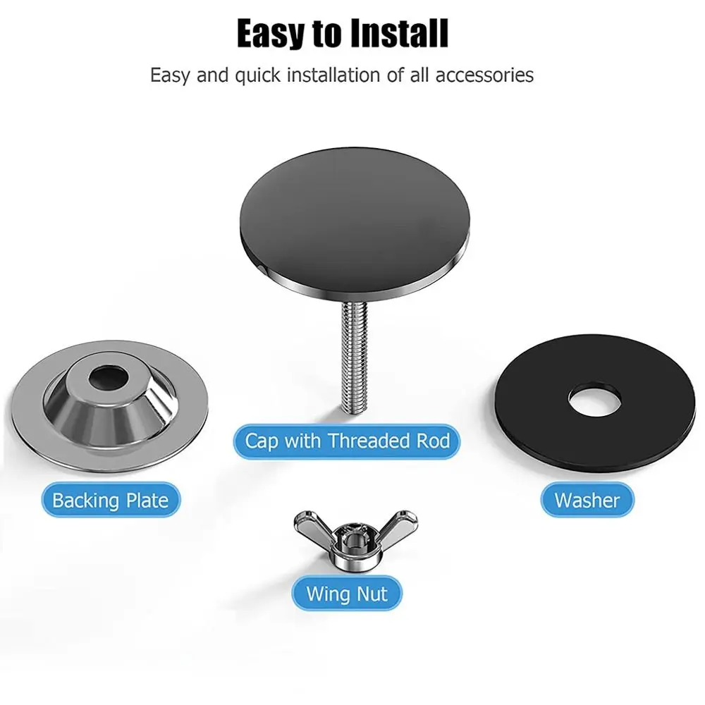 Stainless Steel Sink Hole Cover Faucet Plug for Kitchen