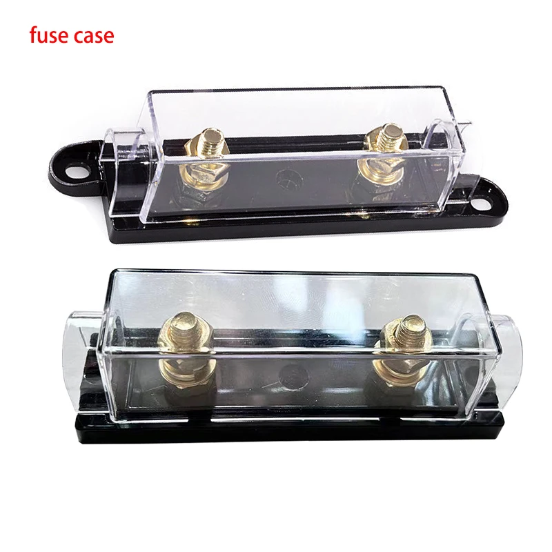 ANL Car and RV Battery Fuse Holder Bolt-on Fuse Box Car Audio Fuse Holder Solar Marine Lifepo4 Battery Fuse Box Without Fuse