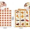 Thanksgiving bingo game Card set Party bingo for 24 people 2