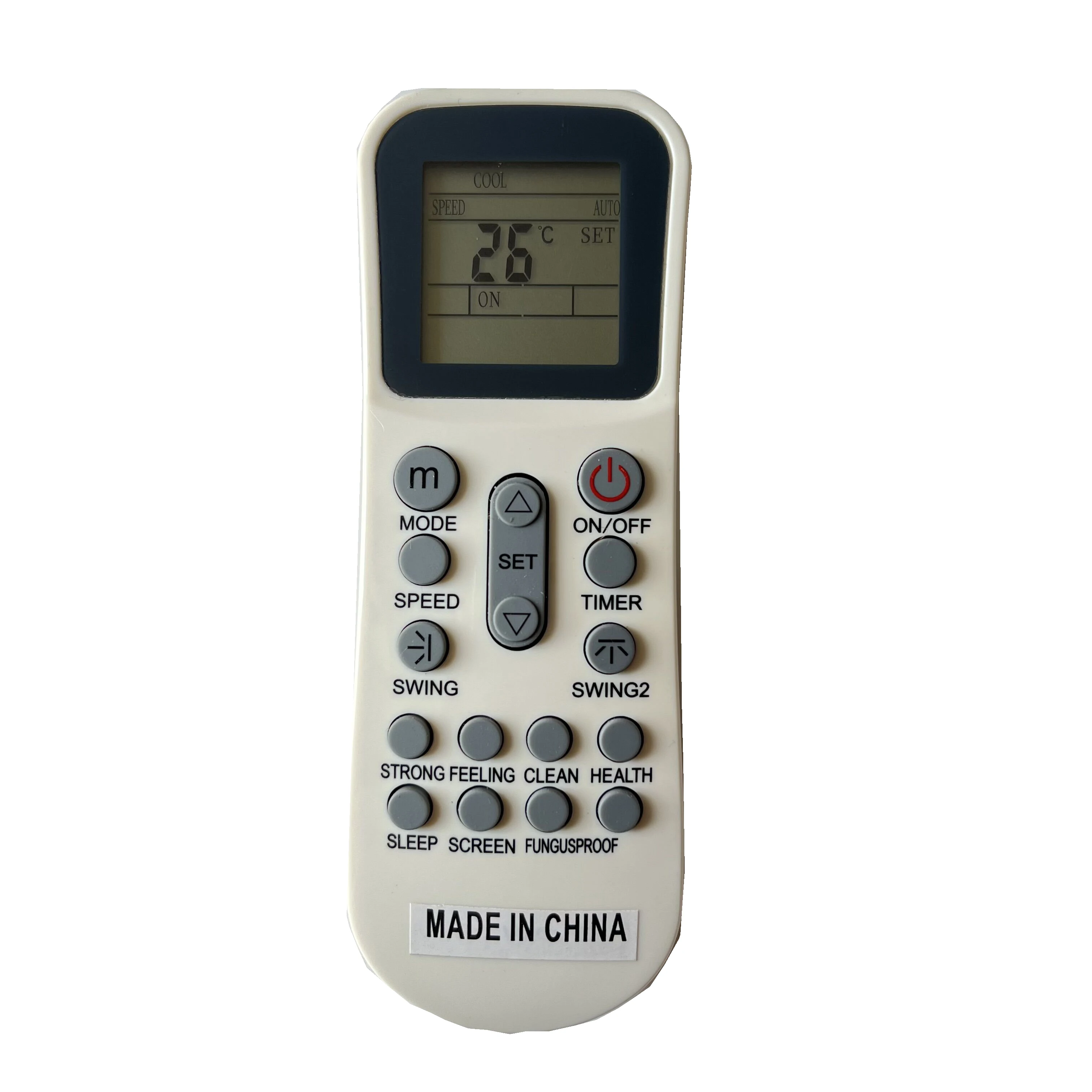 New Brand quality YKRK/002E Remote control For AUX AC Air Conditioner YKRK/204E YKRK/001E