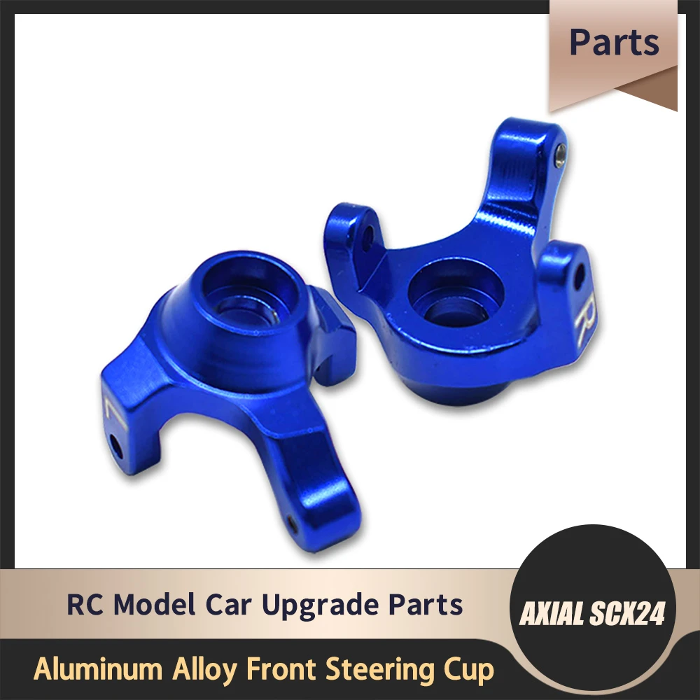 Axial 1 24 4wd Scx24 Retrofit Upgrade Op Accessories Aluminum Alloy Front Steering Cup By Gpm Aliexpress