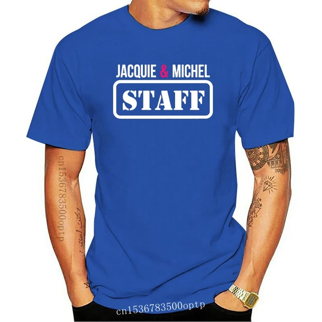 Fashion Tee-shirt T-SHIRT Jacquie Et Michel STAFF - AliExpress