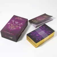The Bone Tarot Deck intuitive divination deck 78 card tarot gilt edge with booklet gilt edge Fortune Telling Game Divination Too 1