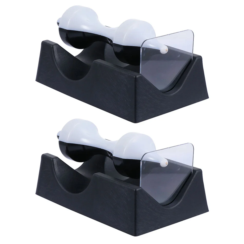 

2 PCS Maglev Demonstrator Scientific Magnetic Levitation Gravity Defying Revolution Plastic Teaching Apparatus
