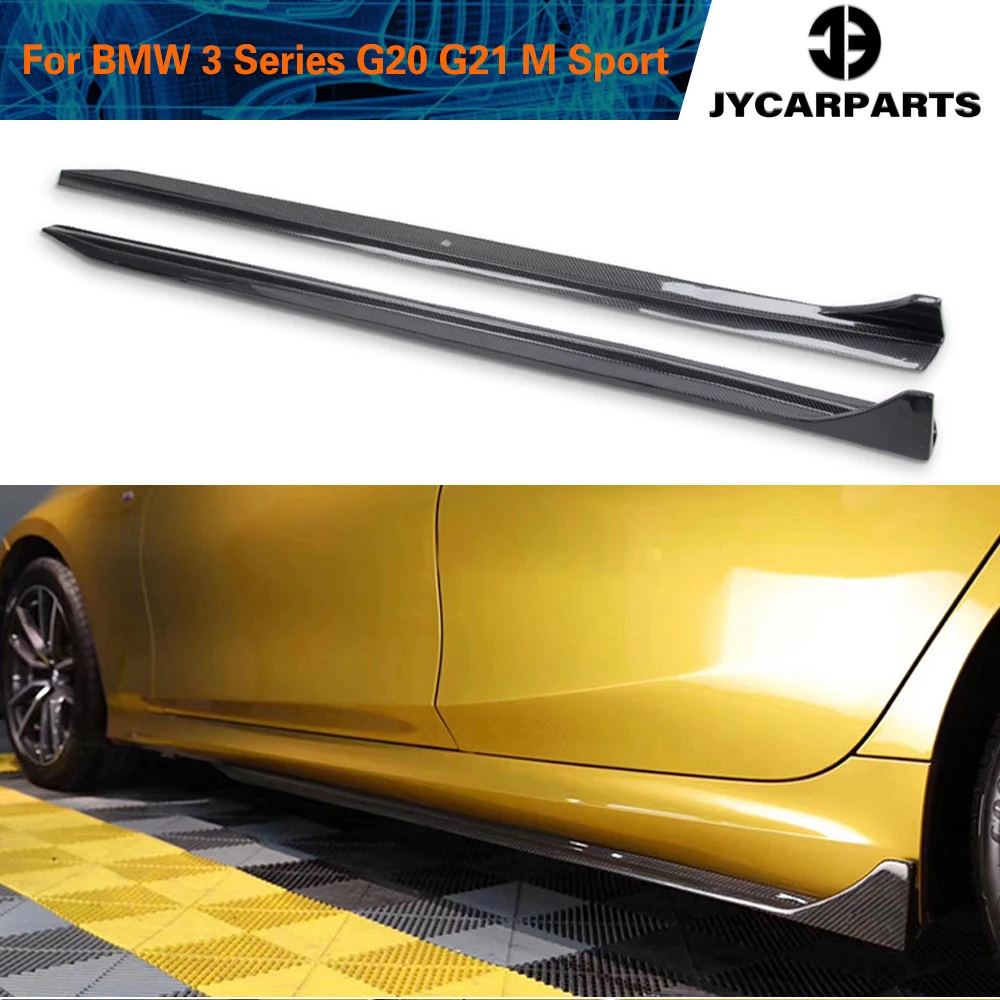 

G20 G21 Side Skirt Extensions Lip Carbon Fiber for BMW 3 Series G20 G21 New 3 Series 320 330 340 M Sport 2019 - 2025 Body Kits