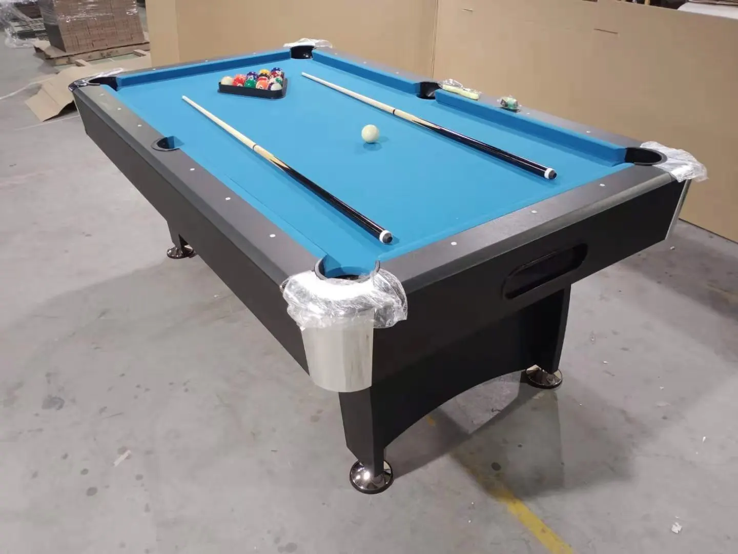 Pool Billiard Table Table Tennis Top Black Collection Standard Type 9FT