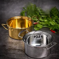 Marmite spéciale pour cuisinière à induction Marmite en libre-service Marmite pour une personne Mini Marmite pour une personne Marmite à soupe commerciale Petite marmite chaude 1