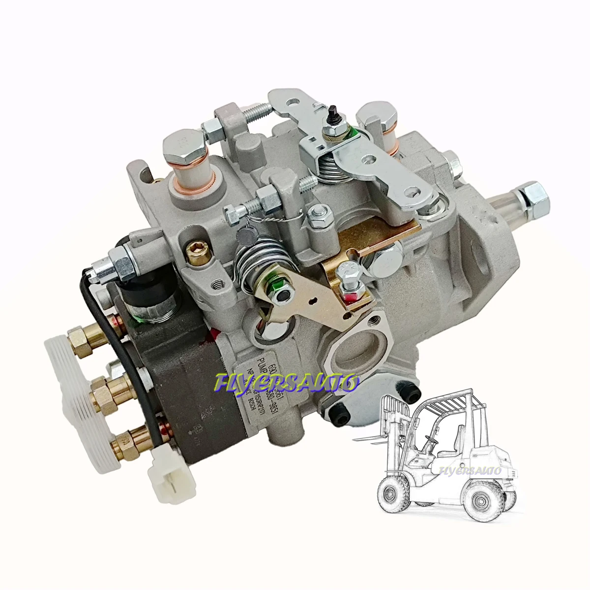 AP01 燃料噴射ポンプ 71KW 返せる エンジンディーゼルバックホー