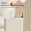 Sensor Trash Can Folding Trash Can for Kitchen Accessories Dustbin Big Desk Bin Automatic Bathroom Bedroom Wastebasket 4