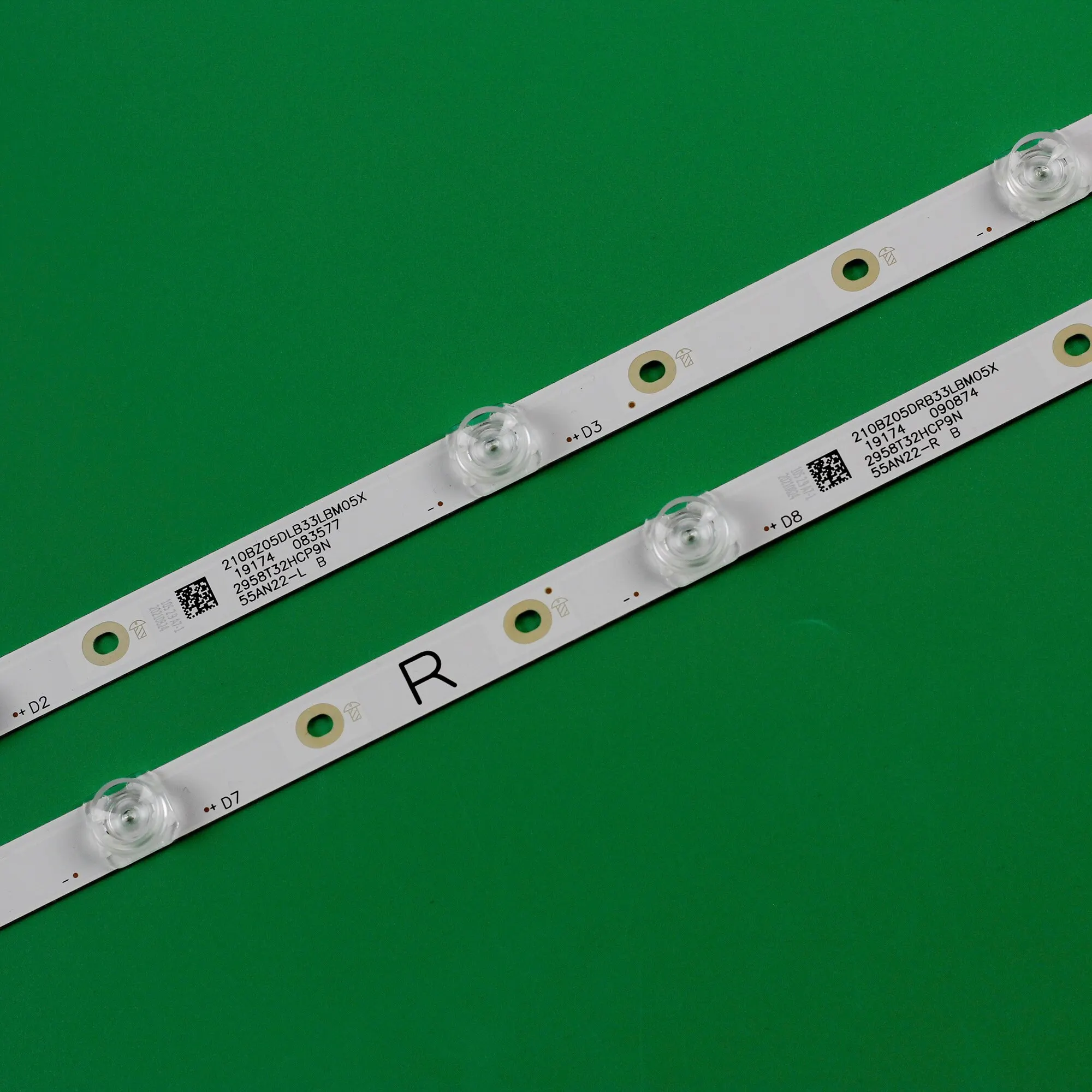 Tira Led para Philips 55 tv Caixa 55pus730 12 55pus6704 55pus7394 55pus7504 55pus739 12 - Imagem 4