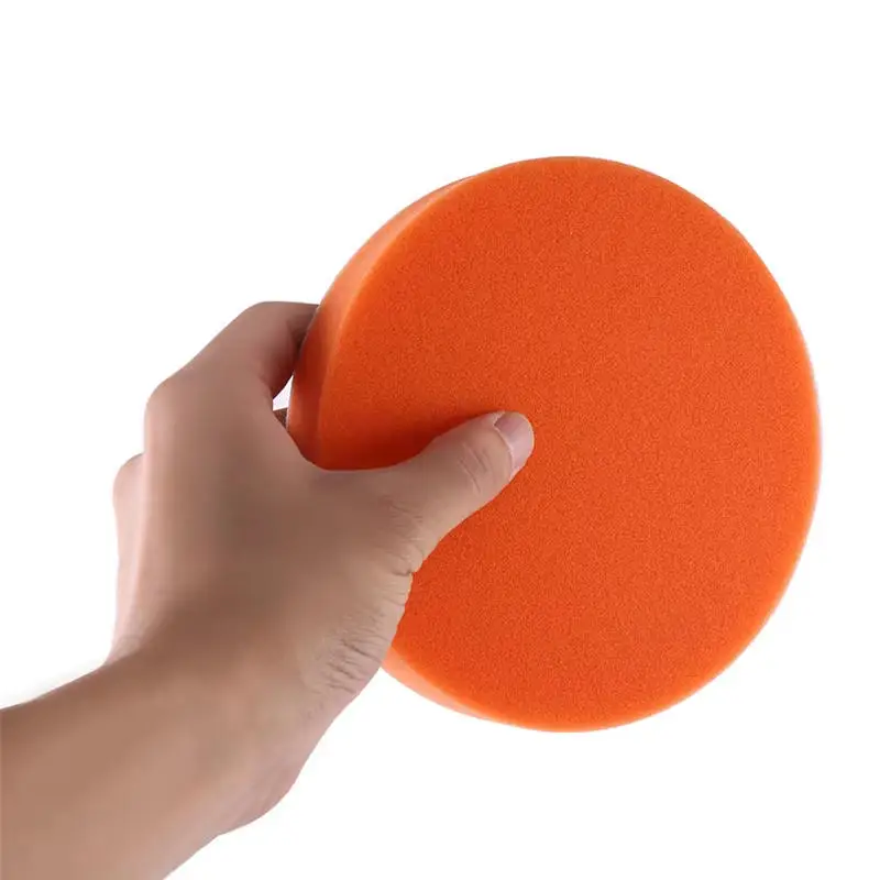 5/10Pcs 125/150mm Car Polishing Pads 6" Sponge Polisher Clean Waxing Pad Auto Paint Maintenance Care Buffing Cleaning Tools 5