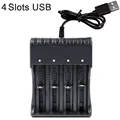 4 Slots USB