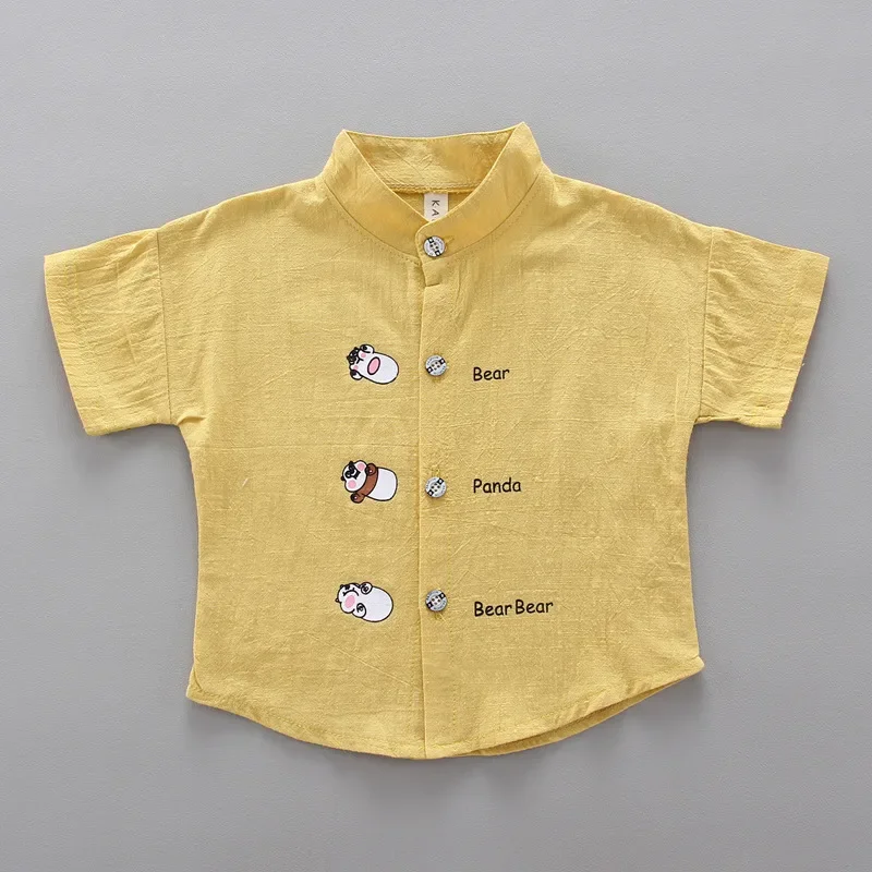 Boys Clothing Set Summer Kids Clothes Suit 2Pcs/Set Children Boys Fashion Shirt Shorts Toddler Casual Clothing Infant Kids Tracksuits Suit Sets