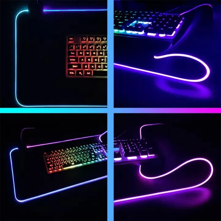 Mousepad Rgb League of Legends Gaming Table LOL Kindred Mouse Gamer Girl Hot Pad Laptop Gaming Desk Mat Table Computer Carpet