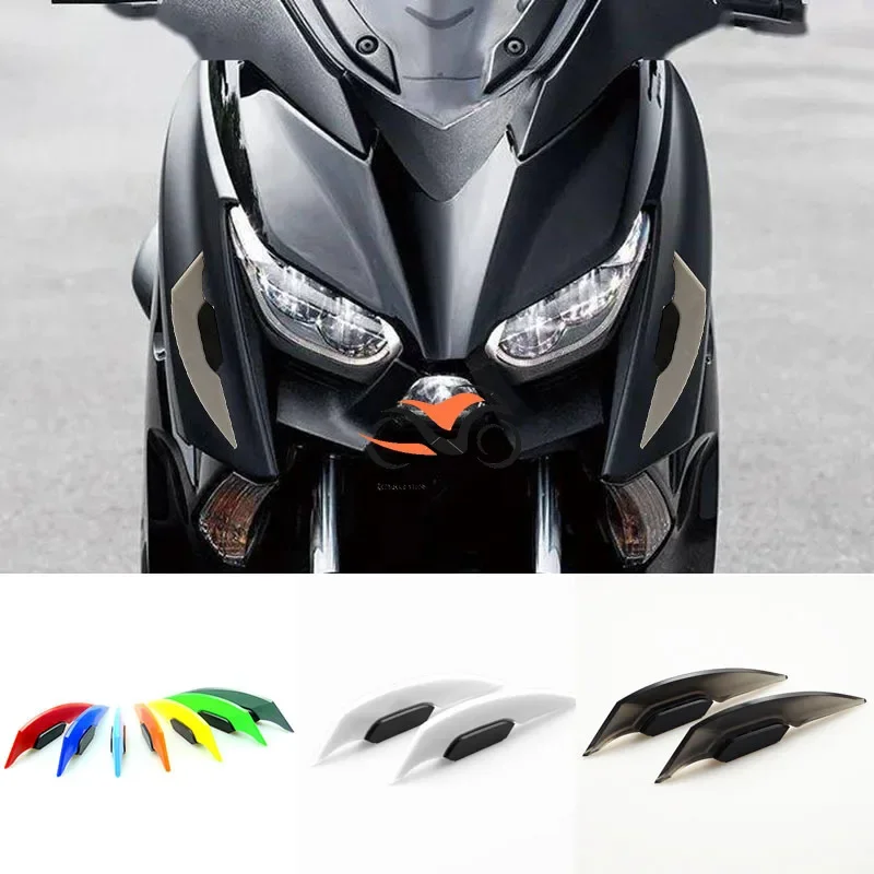 

For Yamaha Xmax 125 250 300 Motorcycle Winglet Aerodynamic Spoiler Wing with Adhesive Motorcycle Decoration Sticker