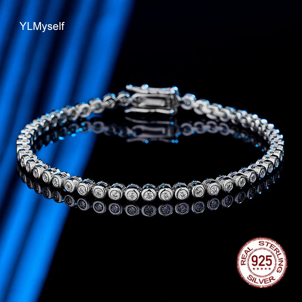 Buy/Send Zirconia Tennis Bracelet Online- FNP