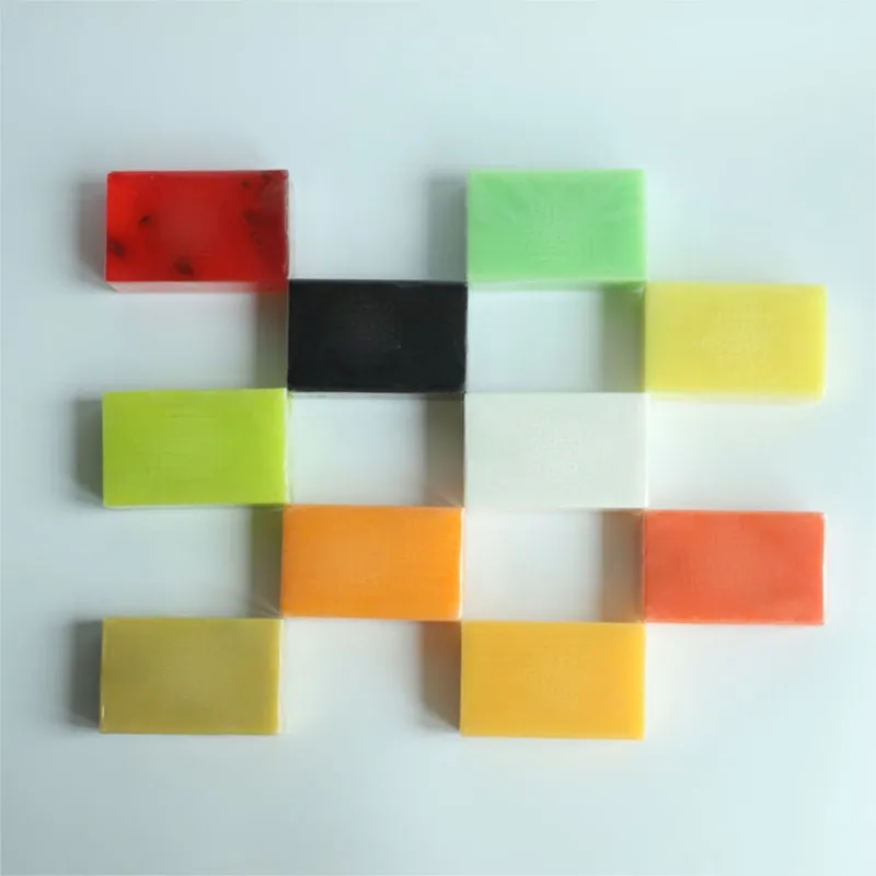 New 150g Solid Color Soap Base Creative Handmade Soap Base Multi functional Square Making Materials LF464