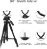 Outdoor Hunting Accessories Tripod For Hunting Shooting Stick Rack Aluminum V-Yoke Shooting Rack Universal Camera Tripod 2