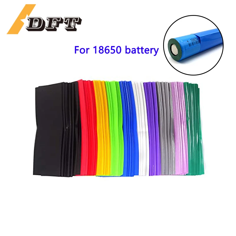 Tubo Termoretraibile PVC GooBetter – Dimensioni Da 130mm A 500mm, Colori Assortiti, Per Batterie LiPO NiMH NiCd