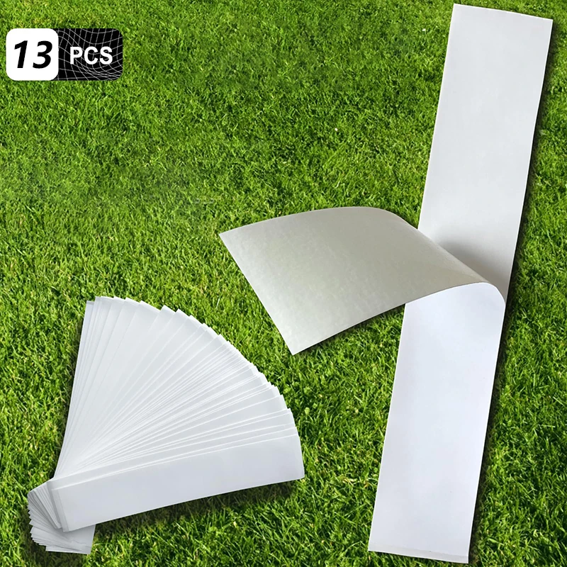 Golf Grip Tape 13PCS Strong Adhesiveness Double Sided Club Tape Strips for Golf Club Golf Grip Wrapping Tapes Golf Rubber Strips 4