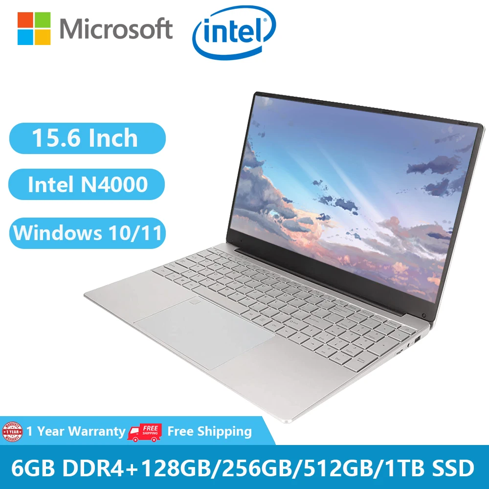 2023 Cheap Laptops For Student School Notebooks Windows 10 15.6