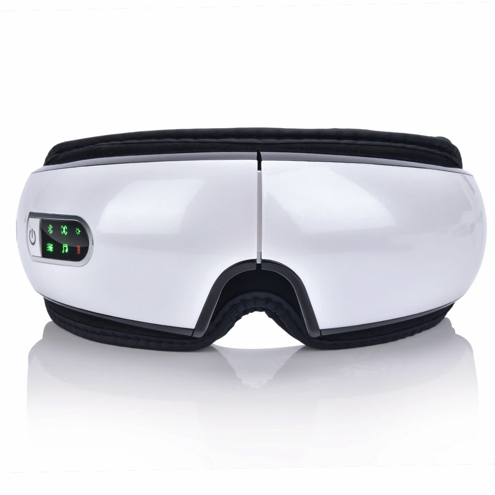 

Electric Vibration Blueteeth Eye Massager Hot Compress Therapy Glasses Eye Care Fatigue Relieve Vibration Massage Machine