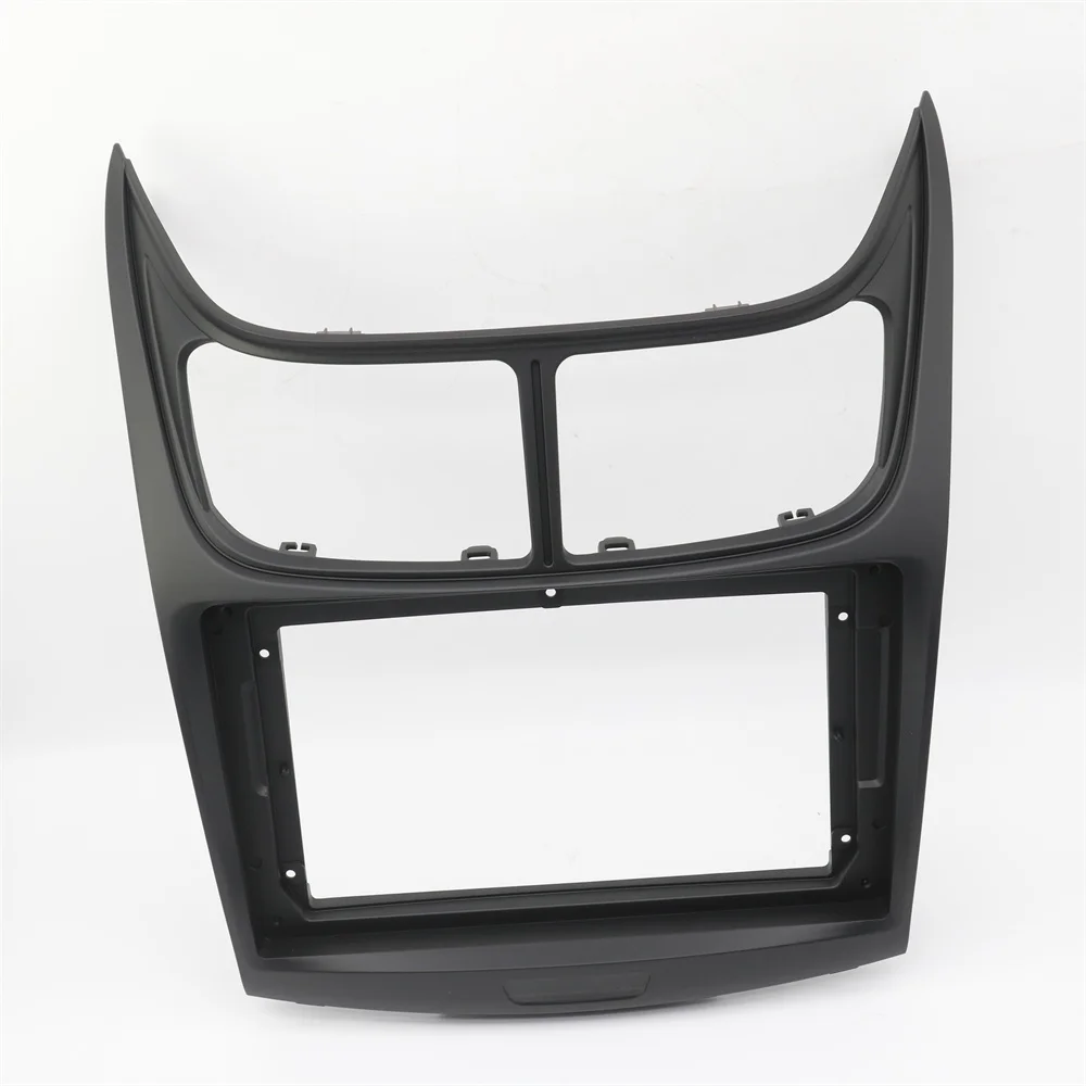 Radio installation frame radio installation accessories radio frame auto interior decors radio panel 9 Inch Car Fascia Frame Adapter For Chevrolet Sail 2009-2014 Android Radio Stereo Dashboard Kit Face Plate