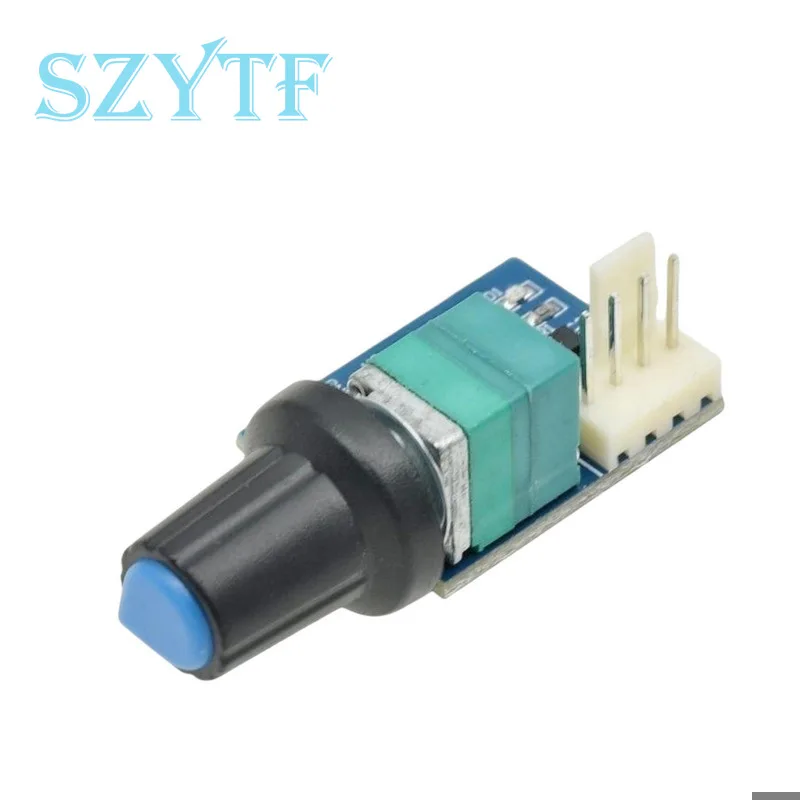 Interruttore Ventola 3 Fili Regolatore Di Velocità PWM Per Ventole DC12V - Con Manopola, Per Ventole A 2, 3 O 4 Fili Knight Rider Watch - Foto 10