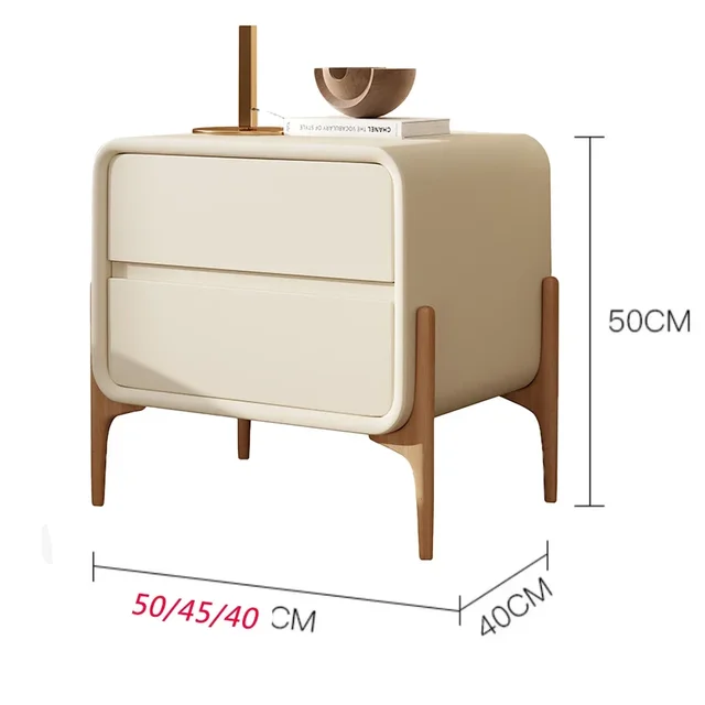 Simple Light Luxury Solid Wood Nighstand Simple Light Luxury Solid Wood Nighstand